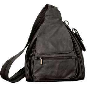 3764B Leather Backpack Shoulder Bag  