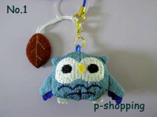 Japanese Lucky Owl for Cell i PHONE CHARMS STRAP  