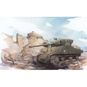   MODELS   1/35 M4A2(76) Red Army Tank (Plastic Models): Toys & Games