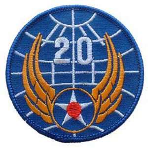  U.S. Air Force 20th Air Force Patch Blue & White 3 Patio 