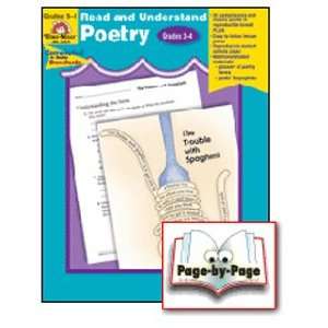  Read and Understand Poetry, Grades 3 4: Toys & Games