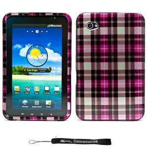  Pink Premium Plaid Design in 2 Piece Snap On Hard Cover 