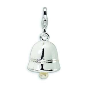  Sterling Silver Wedding Bells Lobster Clasp Charm Arts 