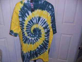 New Green Bay PACKERS Mens 4XLARGE 4XL Funky Tie Dyed T Shirt 5TX 