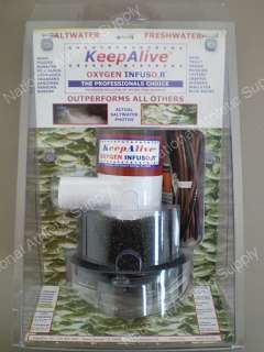 Keep Alive 30 Gallon Insulated Bait Tank KA1100 Aerator 650435290004 