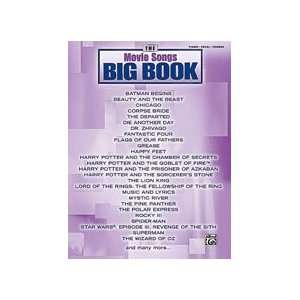 The Movie Songs Big Book   P/V/G Songbook Musical 