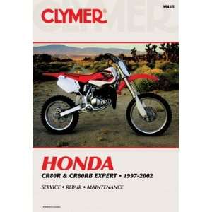  Honda CR80R CR80RB 97 02 Clymer Repair Manual: Automotive