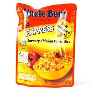 Uncle Bens Express Savoury Chicken Rice 250g  Grocery 