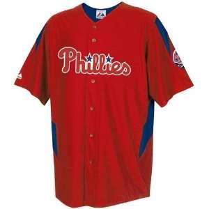   Philadelphia Phillies Red Stance Baseball Jersey: Sports & Outdoors