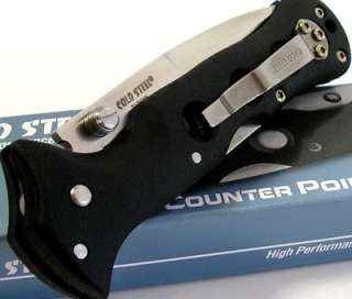 Cold Steel Tactical Folder Counter Point 2 TriAD Knife  