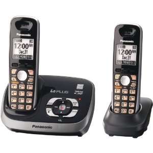   EXPANDABLE CORDLESS PHONE SYSTEM WITH TALKING CALLER ID Electronics