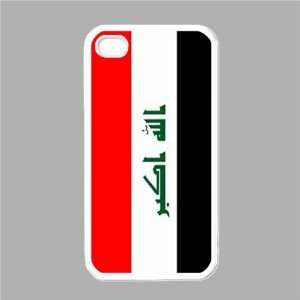  Iraq Flag White Iphone 4   Iphone 4s Case