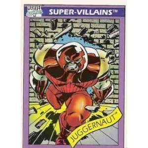  1990 Impel Marvel Comics #55 Juggernaut Trading Card: Toys 