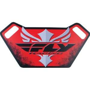  FLY RACING PIT BOARD DRY ERASE RED: Automotive