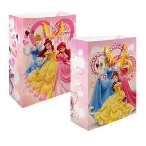  New   Princess Large Gift Bag 2 Assorted Case Pack 120 by 
