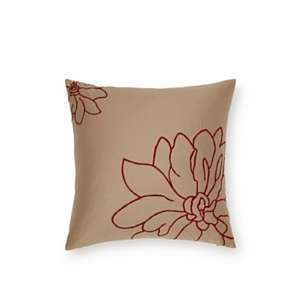   BlissLiving Home Ashley Embroidered 16 Square Throw Pillow: Home