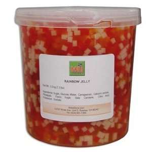 Bubble Boba Tea Rainbow Jelly, 7.3 Lbs: Grocery & Gourmet Food