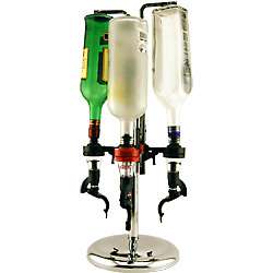 The Bar Butler   Rotary 4 Bottle Liquor Shot Dispenser 845033052479 