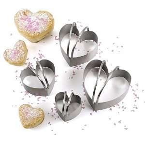    Heart Shaped Stackable Biscuit Cutters, set of 4: Home & Kitchen
