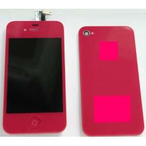  Iphone 4 and 4g Conversion Kit Hot Pink raspberry Color 