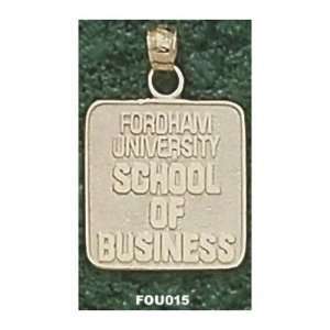 Fordham University School Business Seal Pendant (14kt):  