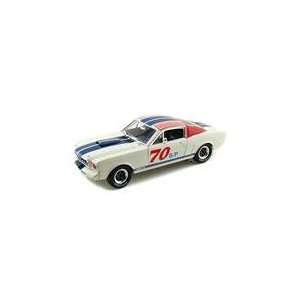 1966 Ford Shelby GT350R Fastback 1/18 White #70 Toys 