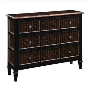  Crestview CVFYR894 Hand Painted Cabinet with Three Drawers 