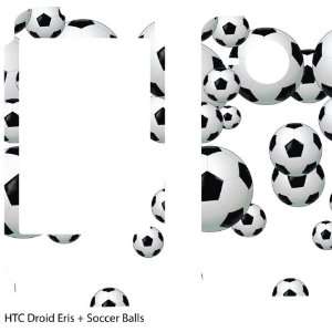 Soccer Balls Design Protective Skin for HTC Droid Eris