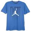 Jordan Fading Flight T Shirt   Mens   Light Blue / White