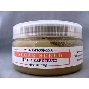    Williams Sonoma Pink Grapefruit Sugar Scrub, 8 oz. jar Beauty