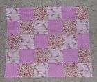 Home Made Cotton Doll Quilt for OOAK Babies 23 x 20 ~