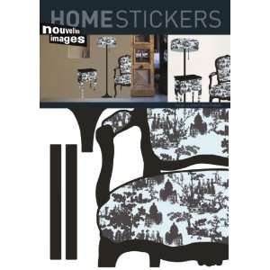  Home Stickers Toile de Jouy Furniture Decorative Wall 
