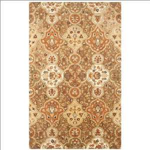  Round Rizzy Rugs Destiny DT 1024 Brown Tradtional Rug: Home & Kitchen