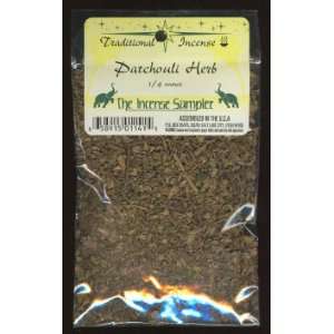 Patchouli Herb   1/4 Ounce   Natural Incense