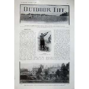  1908 Golf Sport Scarborough Braid Dupplin Castle Perth 