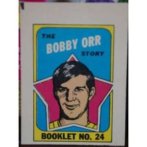  1971 Opeechee Hockey Comics Bobby Orr #24 