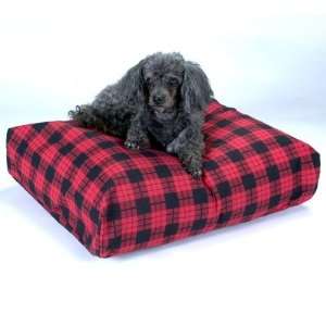   Pillow Pet Bed, Rectangle, All Fabric, X Large, Waves Print: Pet