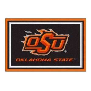  Fanmats Oklahoma State University 4 x 6 black Area Rug 