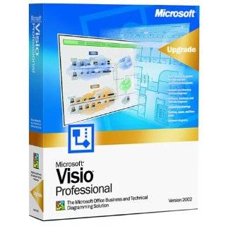  Microsoft Visio Professional 2002 [Old Version] Software