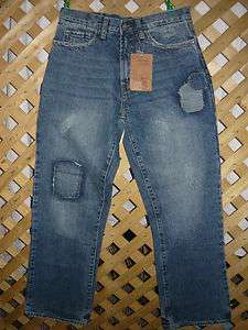   Flyp Jeans New York Stylish Distressed Bootcut Jeans Size 30 X 32 NWT