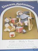 DOLL PATTERN   MOLLY 20 Doll & Clothes & Cat & Toys  
