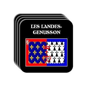  Pays de la Loire   LES LANDES GENUSSON Set of 4 Mini 