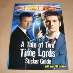  A Tale of Two Time Lords Sticker Guide (Doctor Who 
