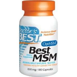  Doctors Best MSM 1,000 mg Caps
