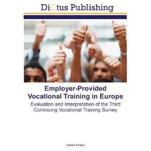   and Interpretation of the Third Continuing Vocational Training Survey