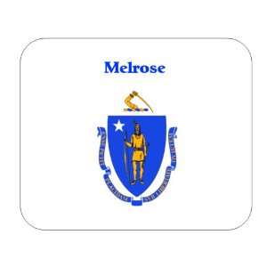 US State Flag   Melrose, Massachusetts (MA) Mouse Pad 