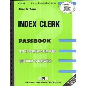  Index Clerk (9780837333915) Jack Rudman, National 