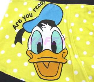 CUTE Cartoon Donald Duck Mens Underwear boxer brief HOT  