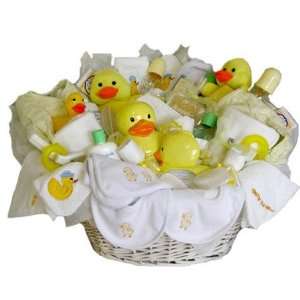 Just Ducky Ultimate Twins Baby Basket:  Grocery & Gourmet 