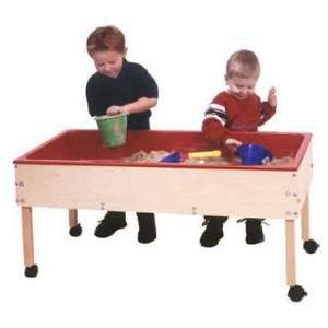   Wood Toddler Sand and Water Sensory and Activity Table: Home & Kitchen